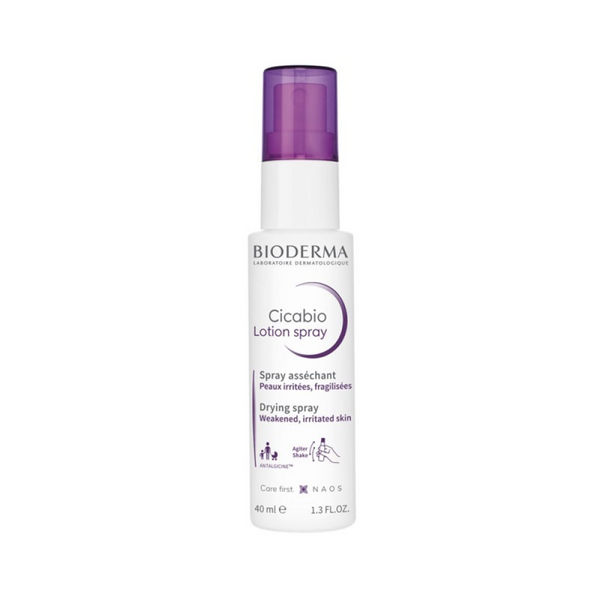 Bioderma Cicabio Drying Spray Lotion for Blemishes, 40ml