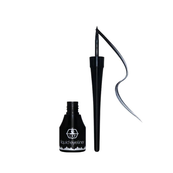 Lef Liquid Eyeliner Matte Black 12-Hour Wear Precision Tip
