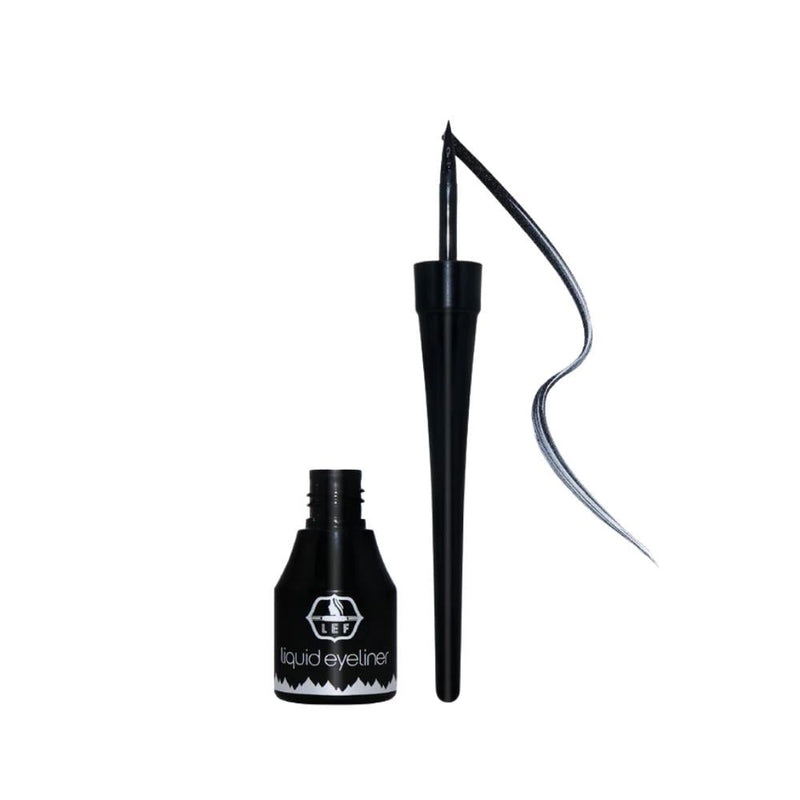 Lef Liquid Eyeliner Matte Black 12-Hour Wear Precision Tip