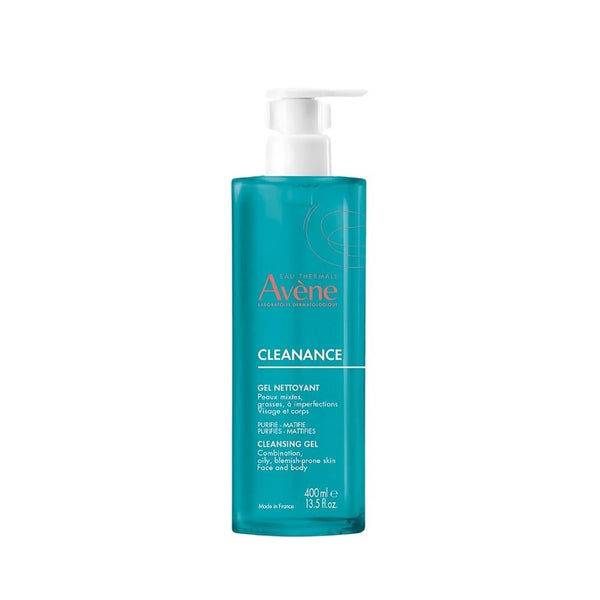 Avene Cleansing Gel for Oily and Combination Skin, 400ml