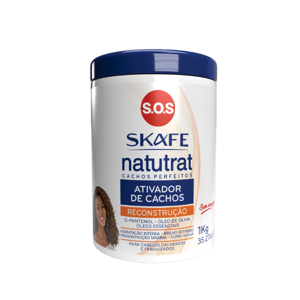 Skafe 2-in-1 Activating Cream and Mask for Moisturizing and Strengthening Hair, 1000g