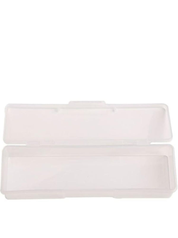 Salon System Small Clear Plastic Storage Box