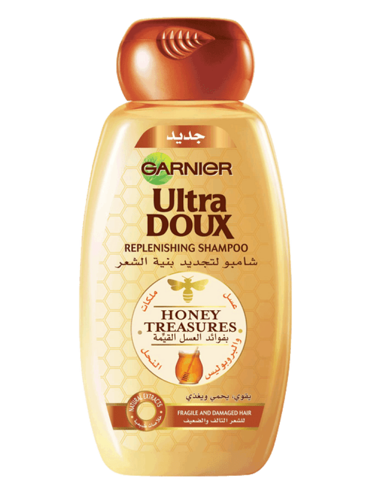 Best Shampoo for Hard Water Replenishing Honey Propolis Ultra Doux 600ml