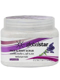 Face and Body Scrub Lavender Exfoliating Global Star 500ml