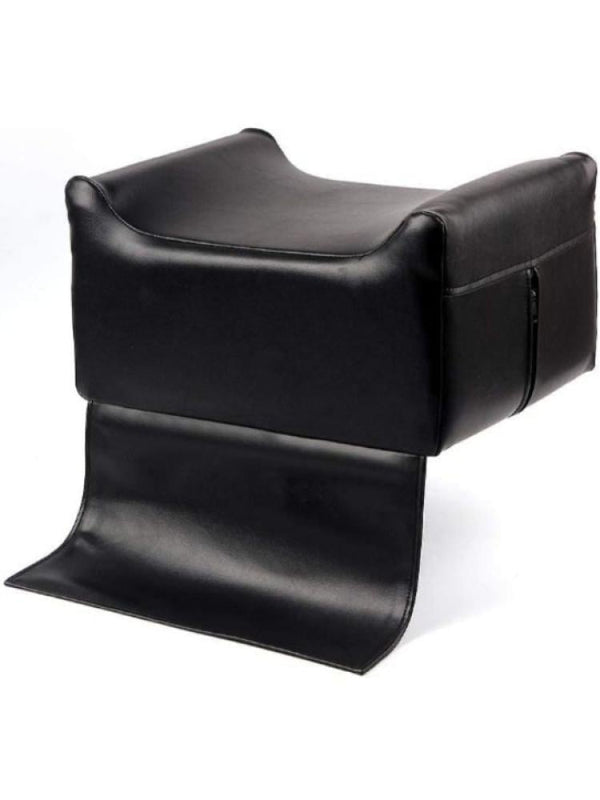 Salon System Kids Double Sided Booster Seat - Leather - Black