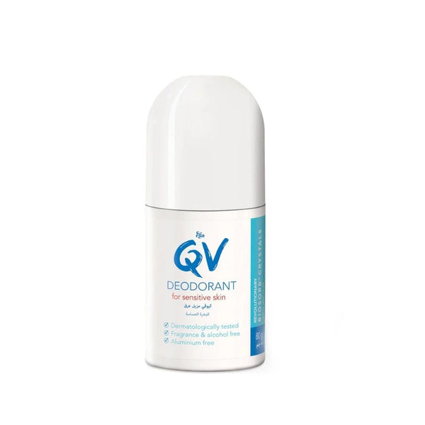 Qv Sensitive Roll-On Deodorant Fragrance-Free 80g