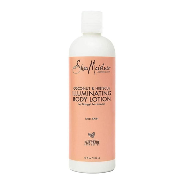 Shea Moisture Brightening Body Lotion with Songji Mushroom, Coconut Oil & Hibiscus - 384ml