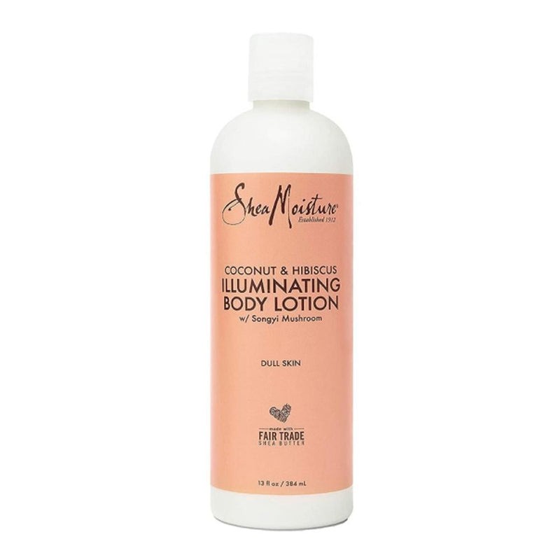 Shea Moisture Brightening Body Lotion with Songji Mushroom, Coconut Oil & Hibiscus - 384ml
