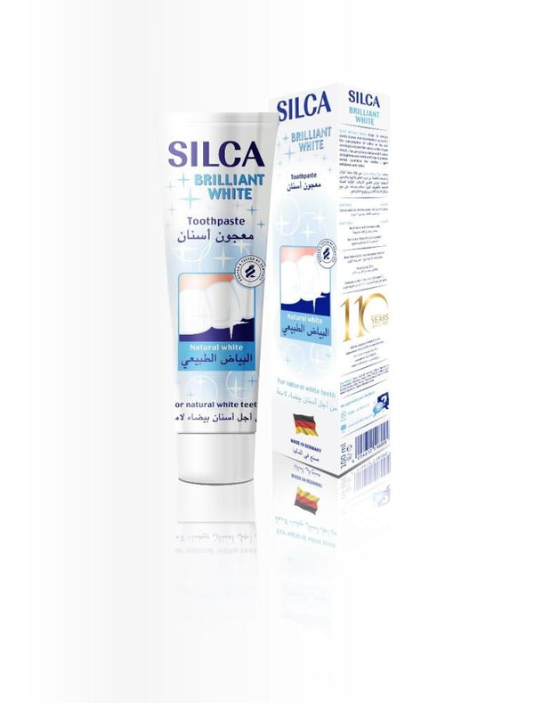 Whitening Toothpaste Brilliant White Enamel Protection Silica 100ml