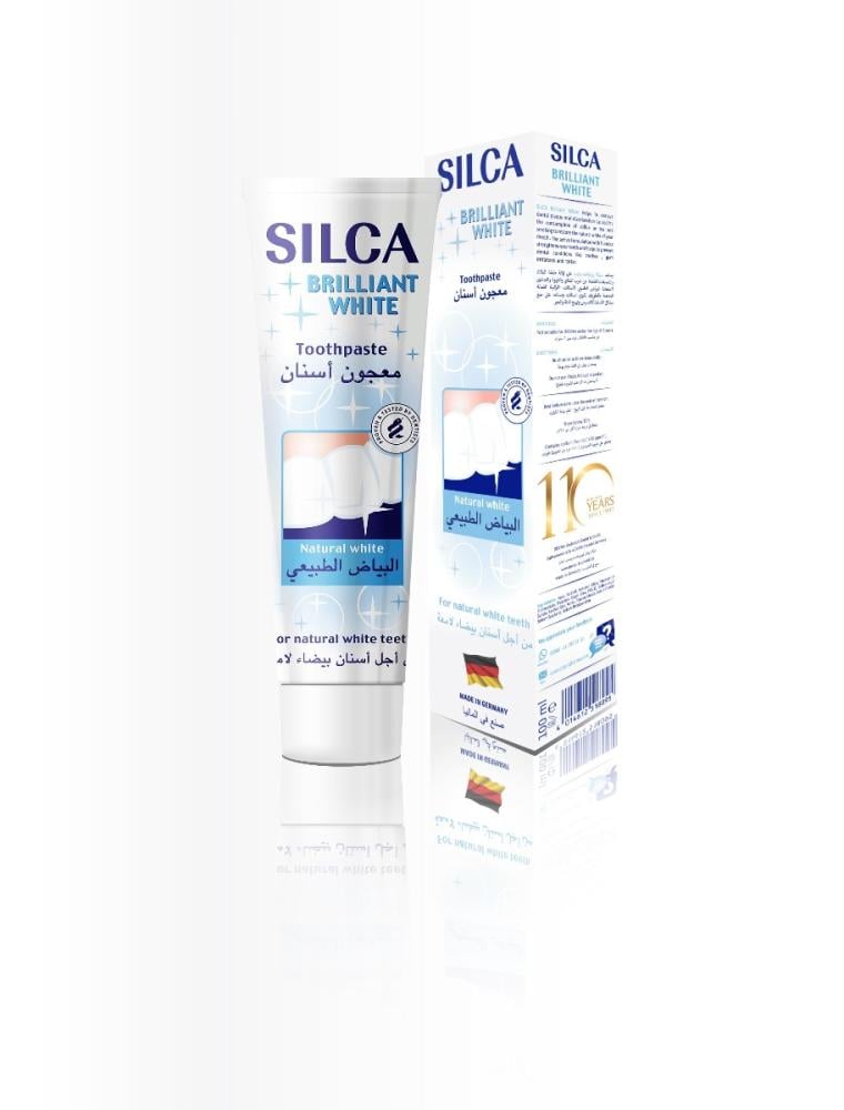 Whitening Toothpaste Brilliant White Enamel Protection Silica 100ml