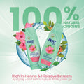 Pert Plus Strengthening Shampoo - Henna, Hibiscus, 600ml
