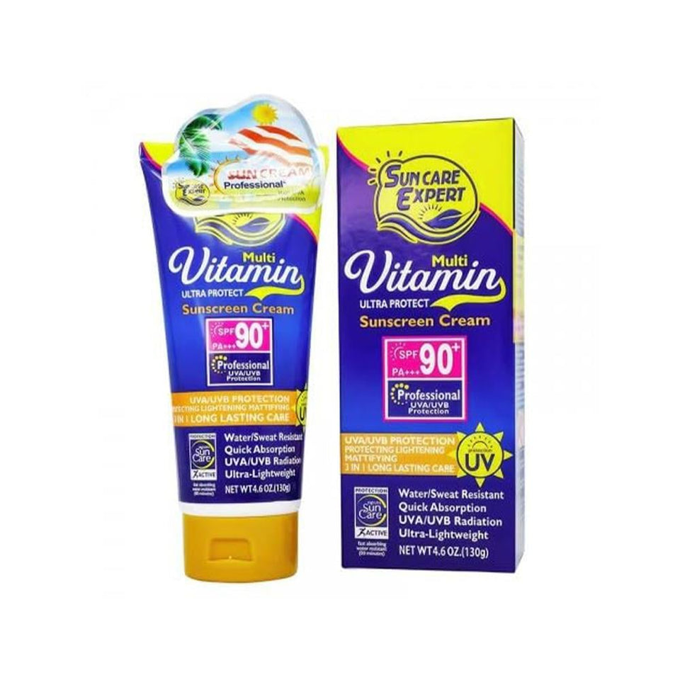 Sun Care Expert Multi Vitamin Sunscreen Cream Broad Spectrum Protection 130g