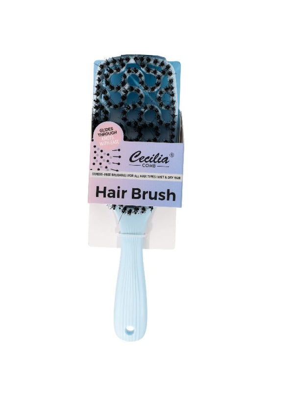 Hair System BK25-136 Vented Detangling Hairbrush for Wet and Dry Hair