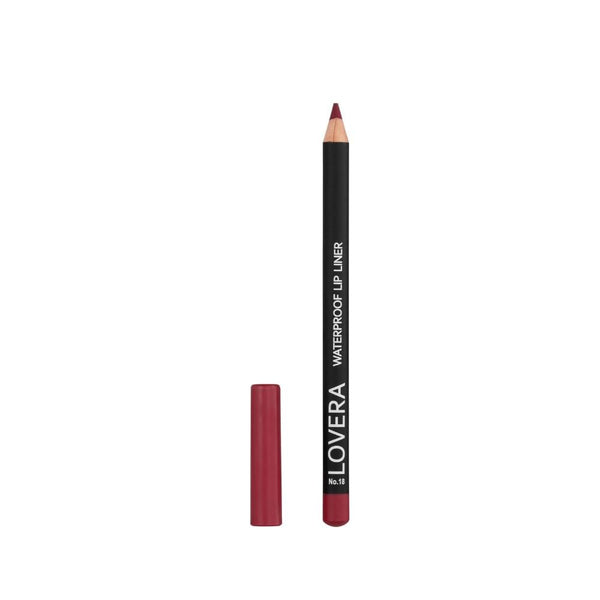 Lip Liner Pencil Waterproof Long-Lasting Shade 18 Lovera