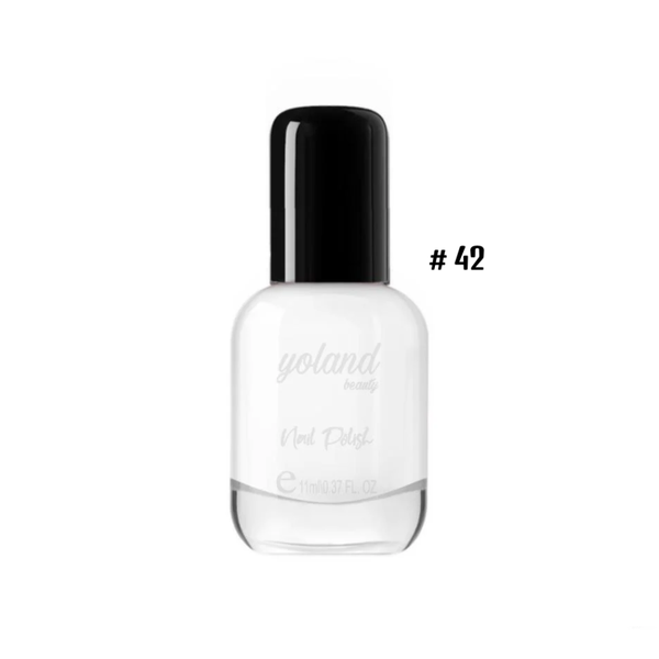 Yolande Beauty Nail Polish Shade 42 Quick-Dry Glossy Finish