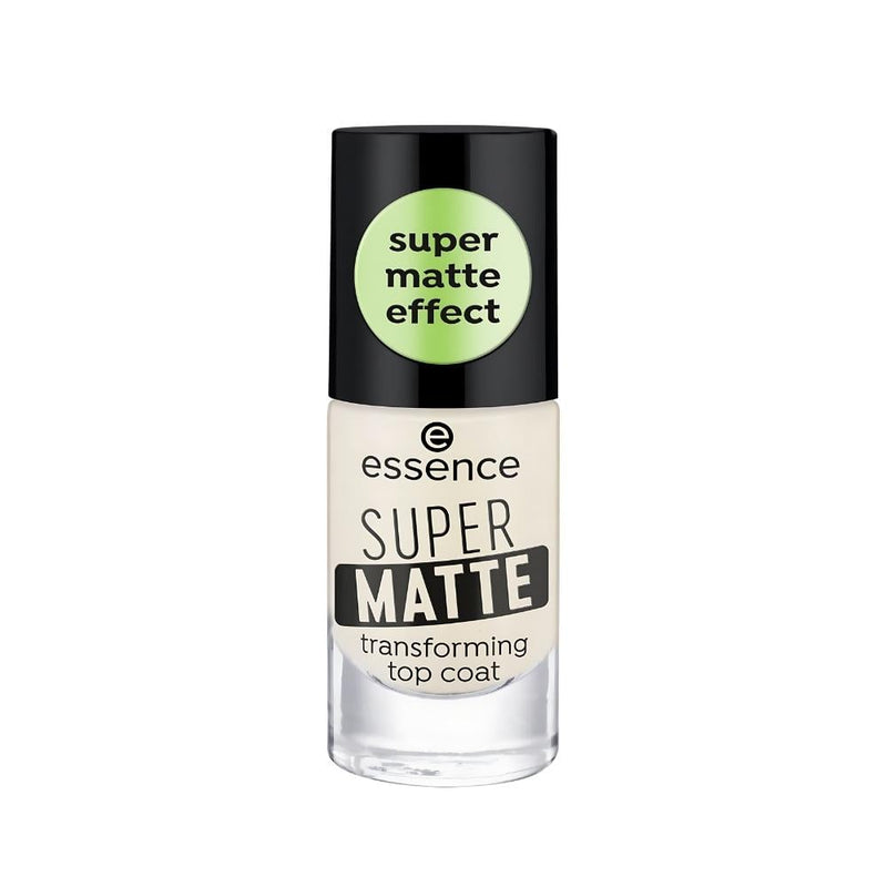 Matte Clear Coat Nails Top Coat Matte Effect Essence 8ml