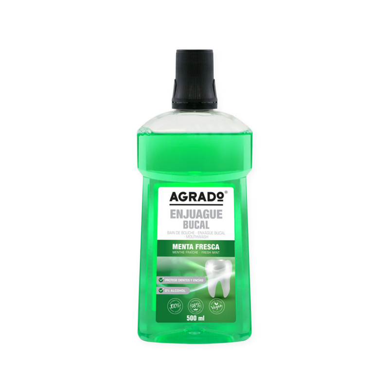 Agrado Mint Mouthwash for Gum Protection, 500ml