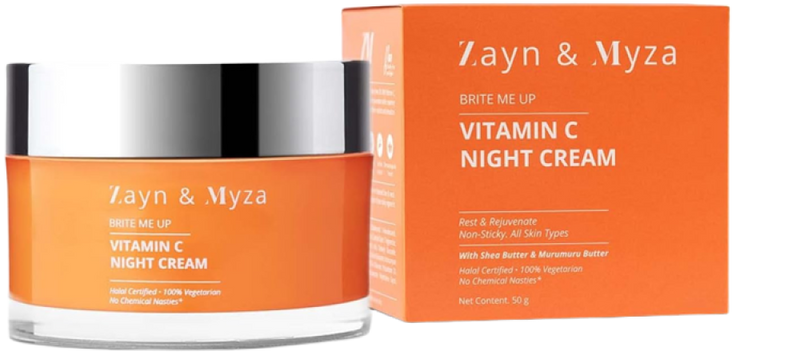 Night Cream Vitamin C Overnight Renewal and Radiance Zayn & Myza 50ml