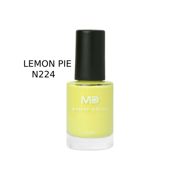 Md Nail Polish N224 Lemon Pie Yellow 12ml