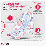 Kotex Maxi Regular Pads for Period Protection Comfortable & Absorbent 50 pads