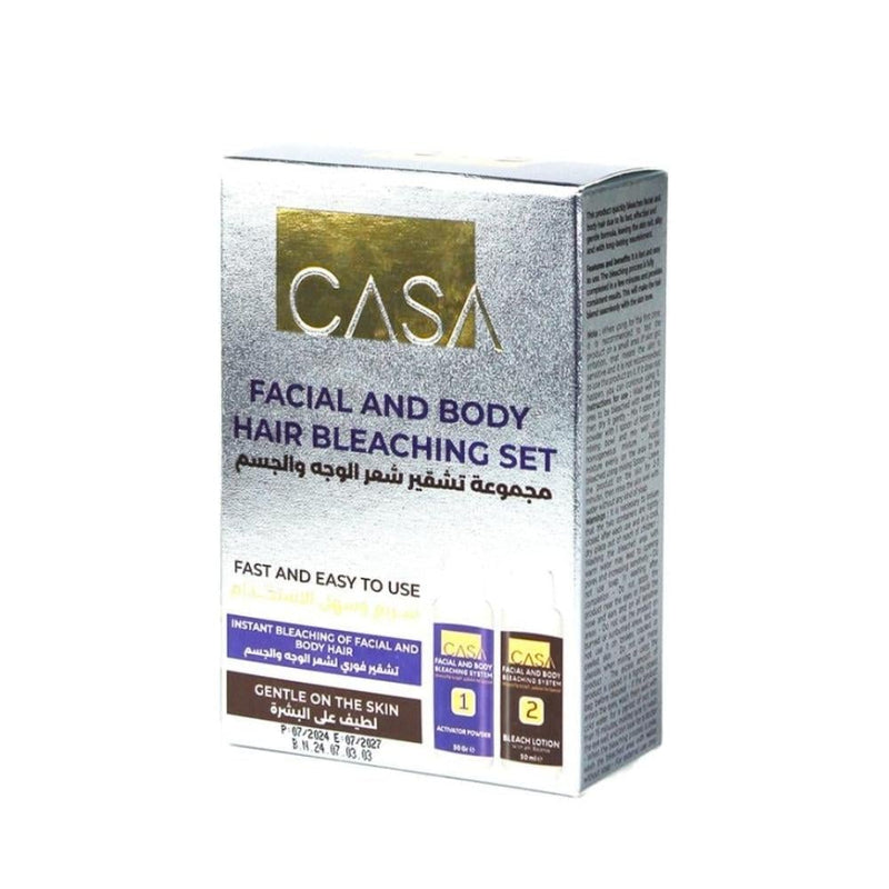 House Casa Professional Facial and Body Hair Bleaching Kit, 100ml