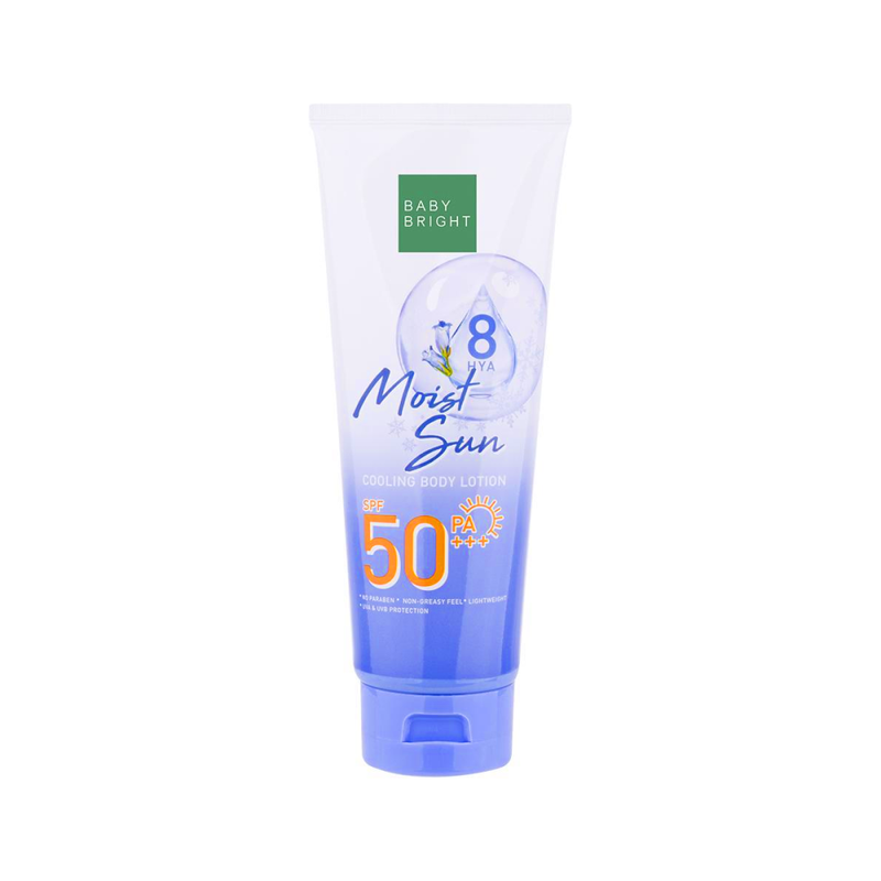 Baby Bright Moisturizing Body Lotion SPF UV Protection 160ml