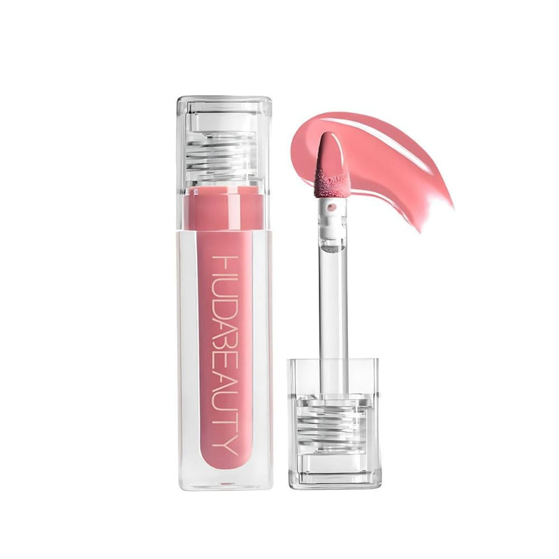 Huda Beauty Faux Filler Lip Gloss in Sugar Baby, Moisturizing