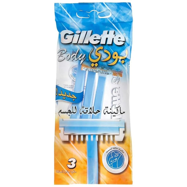 Gillette Body Razor Body Bags 3Pcs