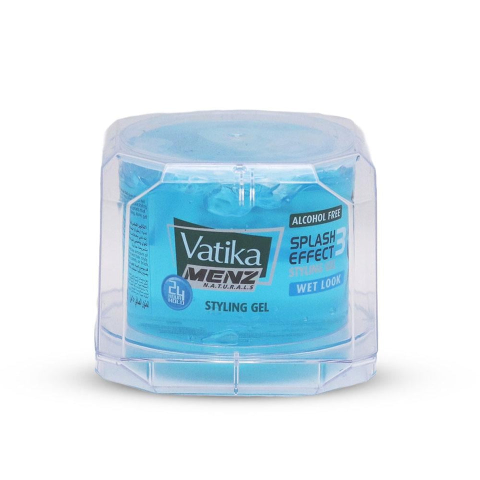 Vatika Menz Splash Wet Look Hair Gel Strong Hold & Shine 250ml