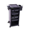 Salon System Workshop Tool Organizer Trolley - Black | T-801