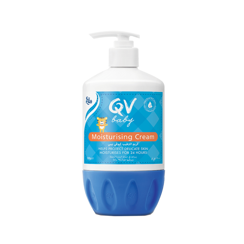 Qv Baby Moisturizing Cream, Fragrance-Free, 500g, Sensitive Skin