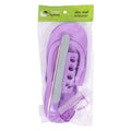 Pedicure Set Professional Salon System Complete Kit Purple Home Foot Care