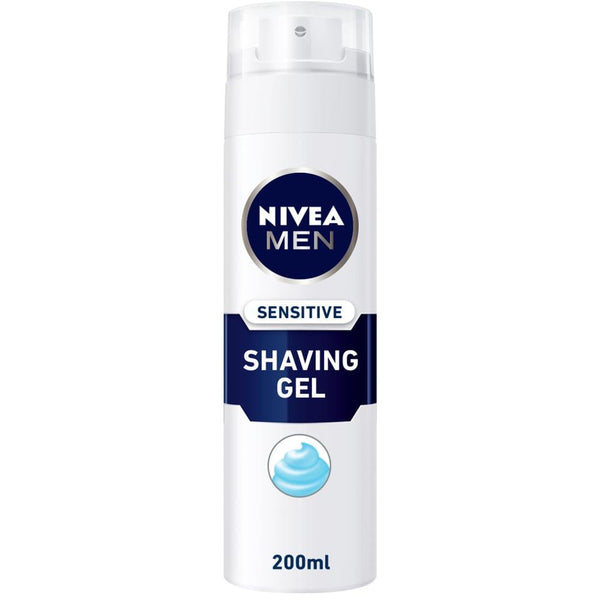 Sensitive Shaving Gel Hair Softening Formula Nivea 200ml