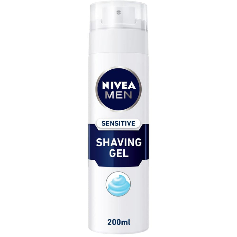 Sensitive Shaving Gel Hair Softening Formula Nivea 200ml