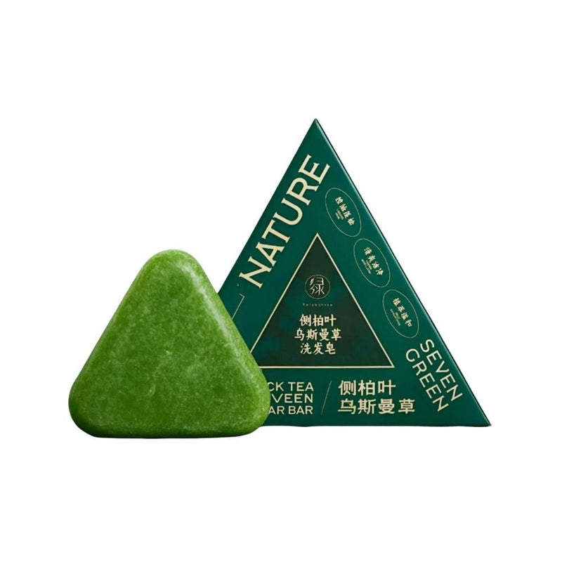 Seven Green Herbal Hair Strengthening Soap, 120g