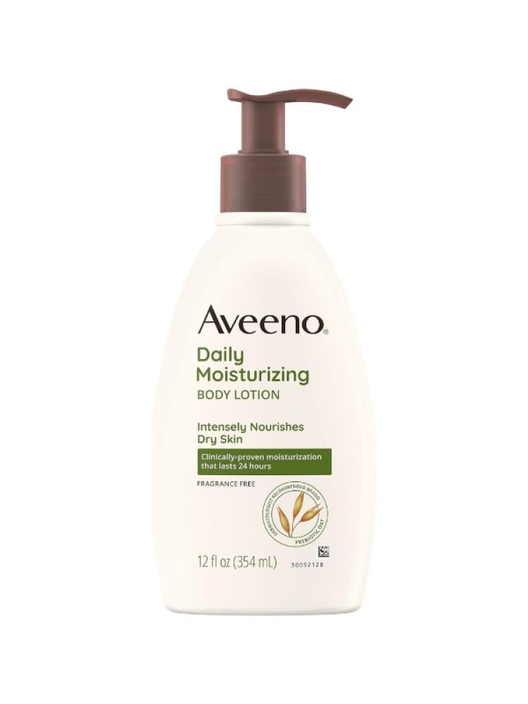 Aveeno Daily Moisturizing Lotion with Oatmeal for Dry Skin Fragrance Free 354ml