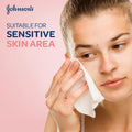 Johnson's Makeup Remover Wipes, Normal Skin, Alcohol-Free, 25 Count
