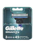 Gillette Mach3+ Razor Blade Refills - 3 Count