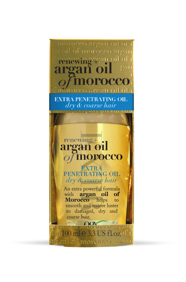 Argan Oil For Hair Extra Strength Moroccan Nourishing Formula Ogx 100ml