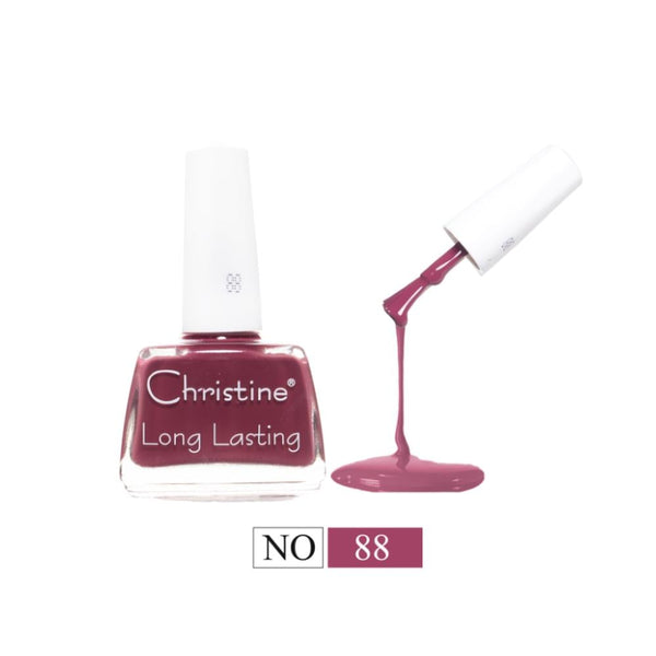 Christine Nail Polish Number 88 Quick Drying Glossy Finish