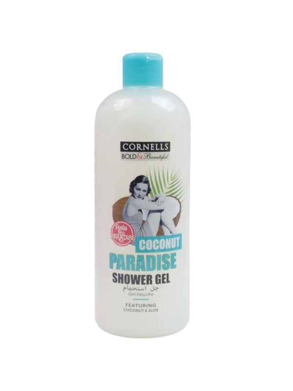 Cornells Coconut Shower Gel - Aloe Vera, 750ml