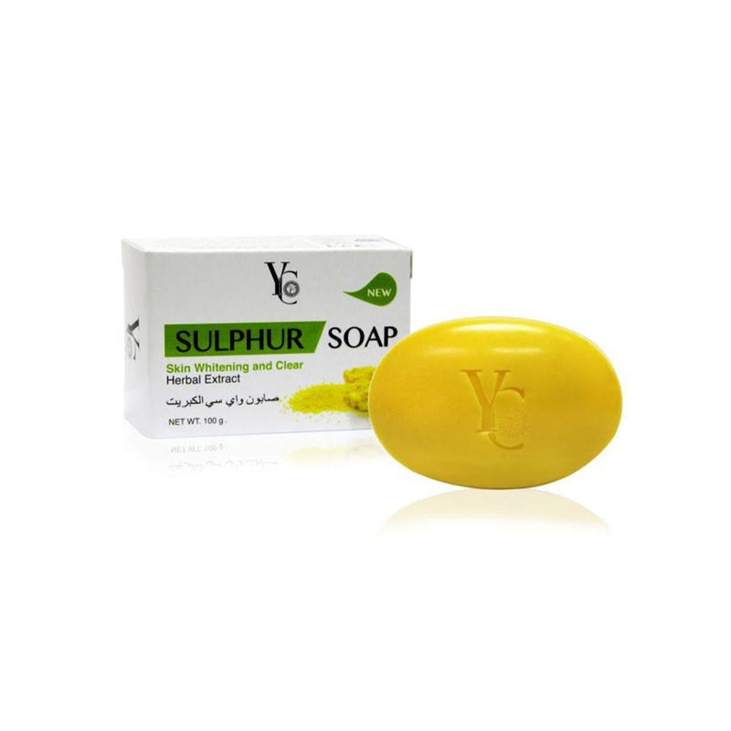 Sulphur Cleansing Bar for Blemish-Prone Skin by YC, 100g
