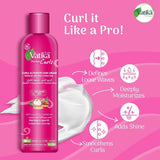 Vatika Curl Energizing Hair Cream for Curly & Wavy Hair with Hyaluronic Acid 330ml