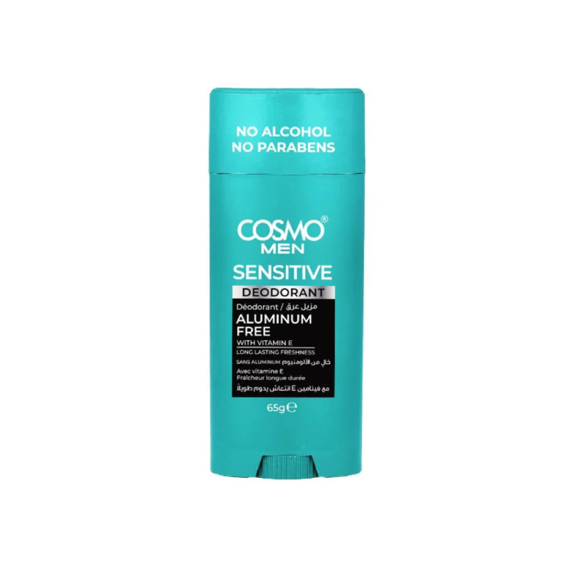 Deodorant Sensitive Skin Alcohol-Free Men's Protection Cosmo 65g