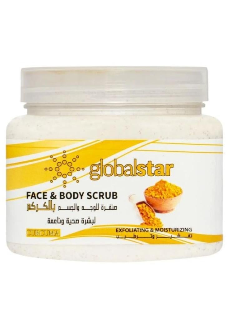 Global Star Turmeric Face & Body Scrub - 500ml