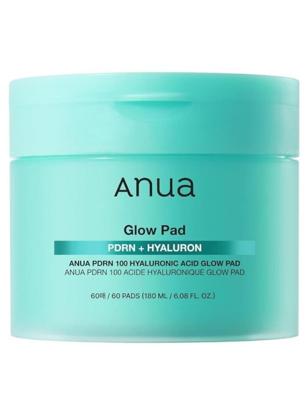 Anua Hyaluronic Acid Glow Toner Pads - 60 Pads 180ml