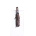 Automatic Umbrella with Wooden Handle - Brown