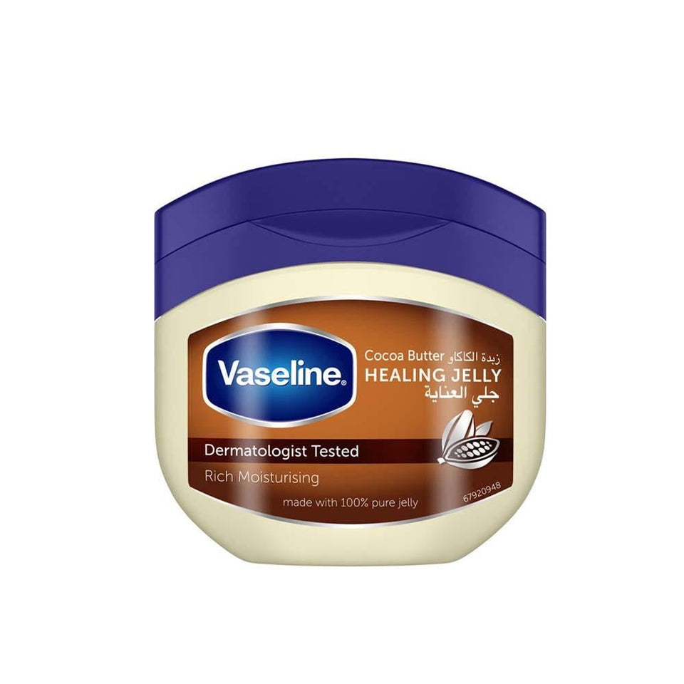 Vaseline Body Petroleum Jelly Cocoa Butter Moisturizing Skin Protectant 450ml