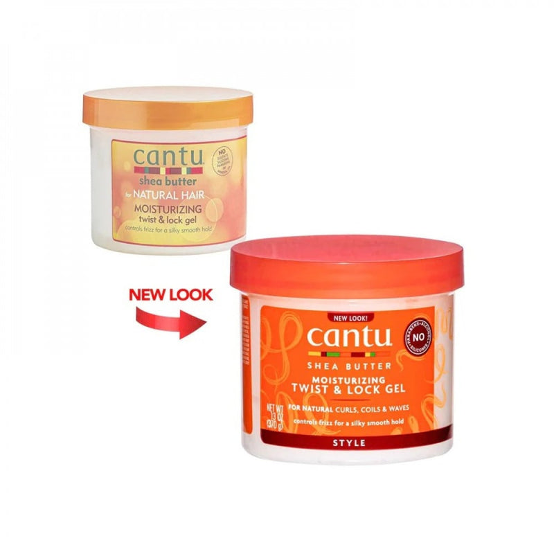 Cantu Moisturizing Hair Gel, Coconut Oil & Chia Seeds, 370g