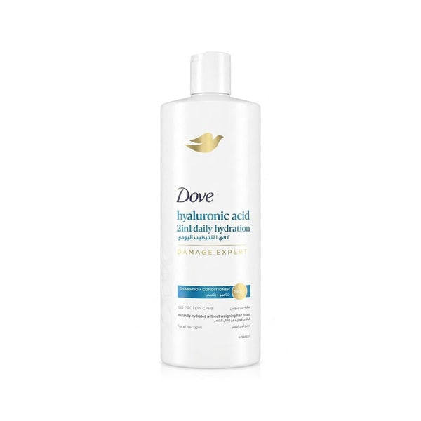2 in 1 Shampoo and Conditioner Daily Care Deep Hydration Dove 590ml